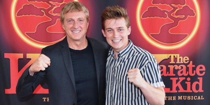 Photos & Video: Original Movie Cast Member William Zabka Visits THE KARATE KID - THE MUSICAL