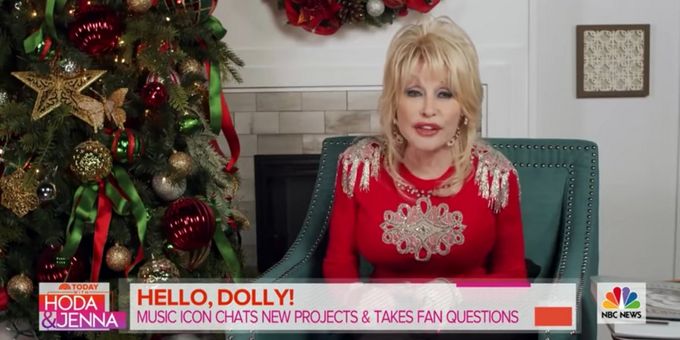 VIDEO: Dolly Parton Talks Holiday Projects & Answers Fan Questions on TODAY SHOW
