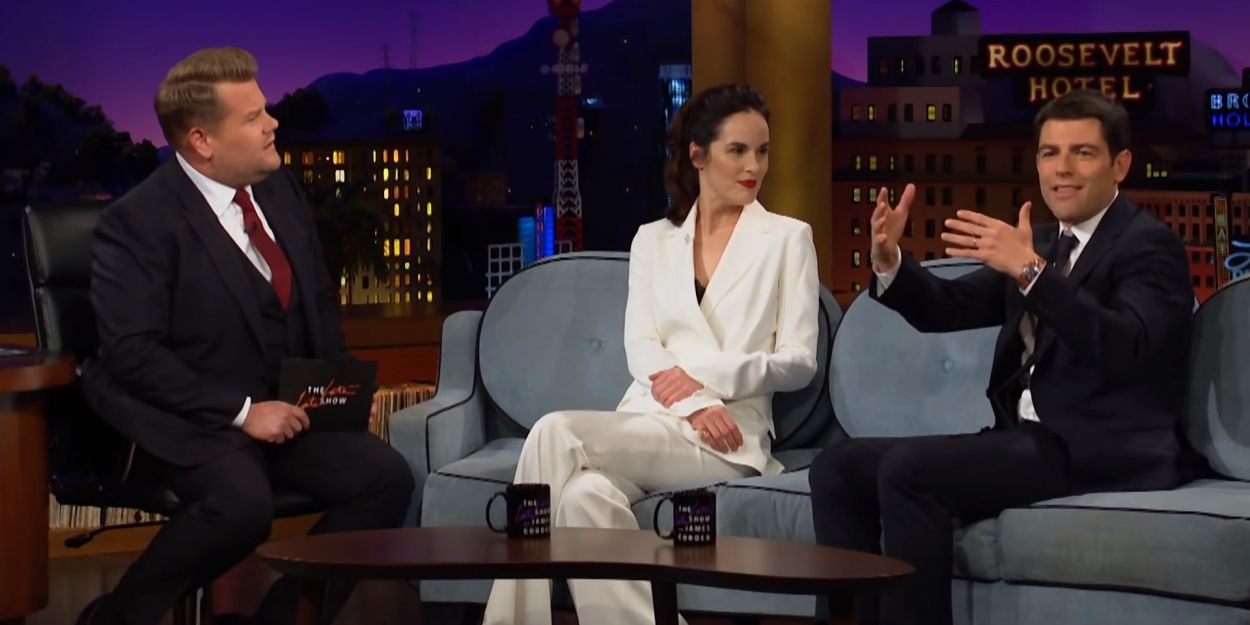 VIDEO: Watch Max Greenfield & Michelle Dockery on THE LATE LATE SHOW WITH JAMES… Video