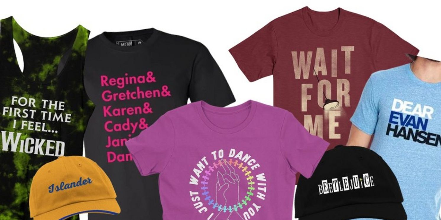 Shop BroadwayWorld's Theatre Shop - Summer Merch From Beetlejuice, Wicked, Mean Girls, & More!  Image