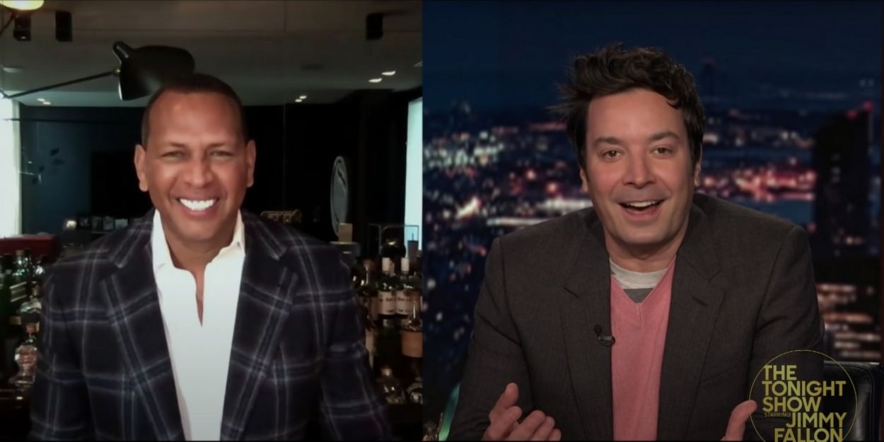 VIDEO: Alex Rodriguez Teases J.Lo's Inauguration Performance on THE TONIGHT SHOW Video