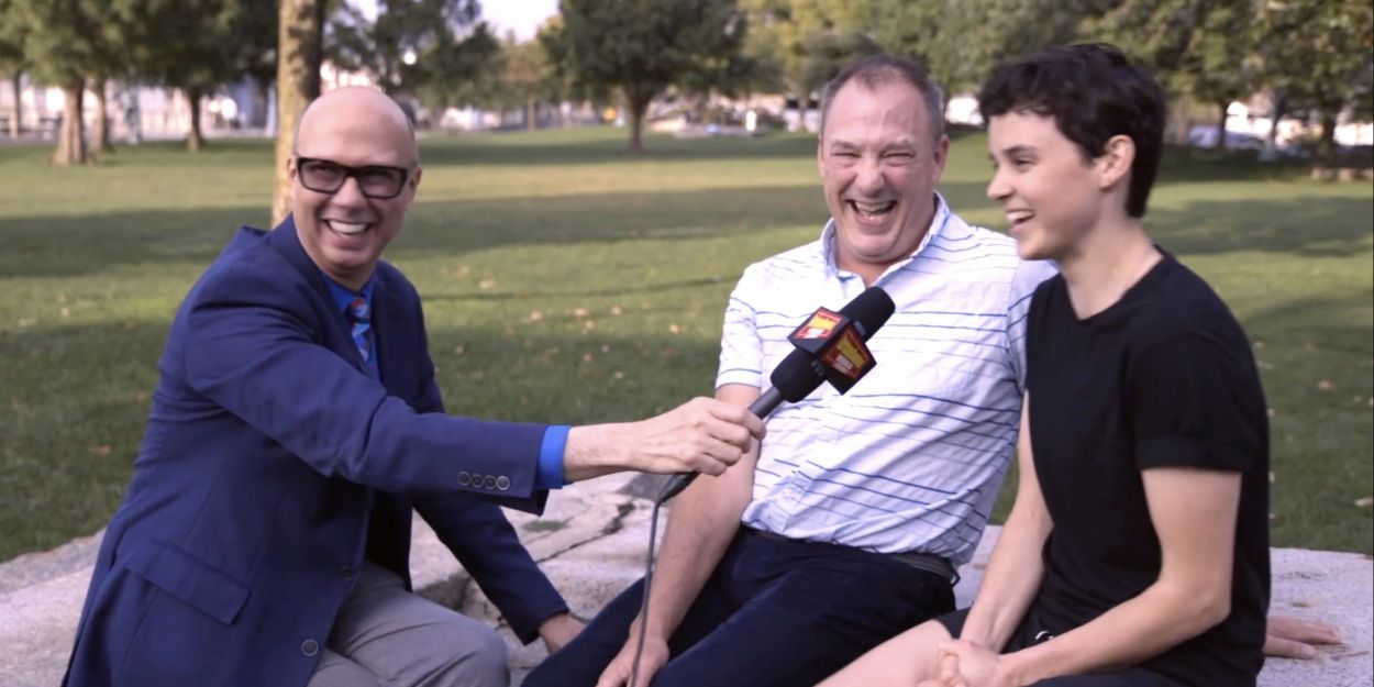 VIDEO: Catching Up with the Stars of THE PROM National Tour- Kaden Kearney & Patrick… Video