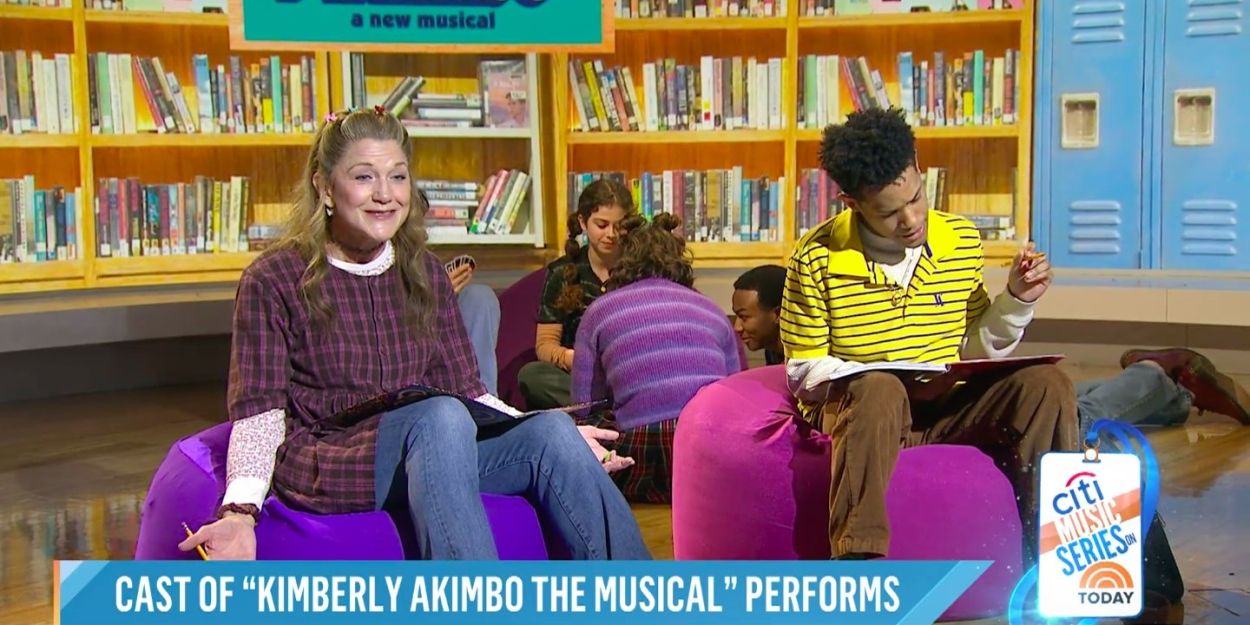 VIDEO: Victoria Clark & KIMBERLY AKIMBO Cast Perform 'Anagram' on the TODAY SHOW Video