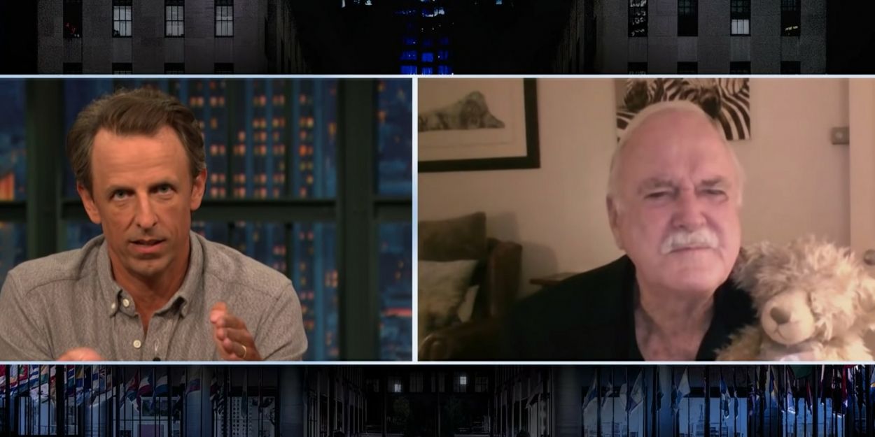 VIDEO: John Cleese Reveals the Key to Creativity on LATE NIGHT WITH SETH MEYERS Video