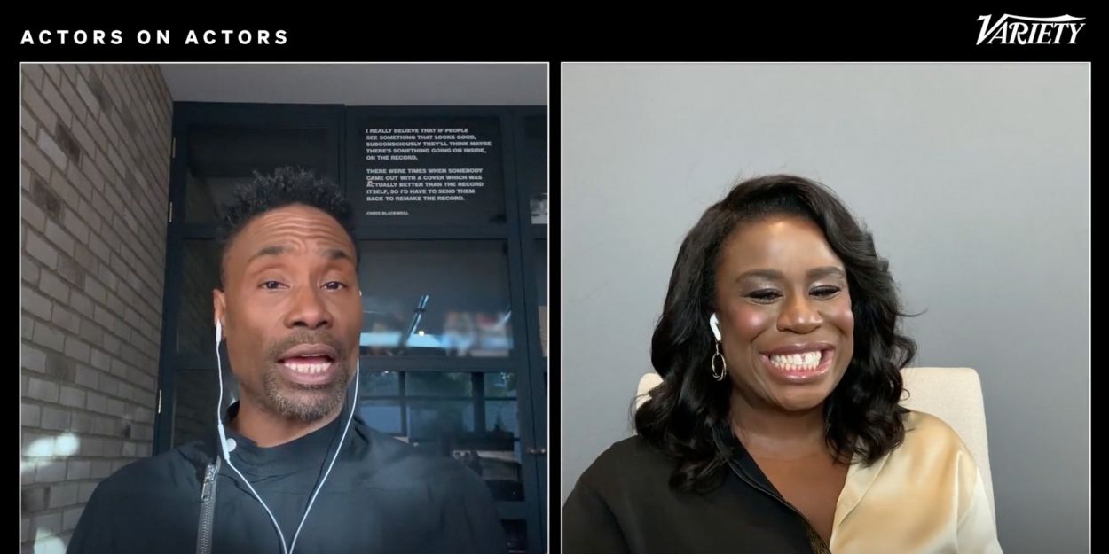 VIDEO: Billy Porter & Uzo Aduba Have an 'Actors on Actors' Conversation! Video