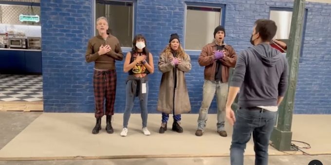 VIDEO: Watch Lin-Manuel Miranda Direct Original RENT Stars in TICK, TICK... BOOM! Movie