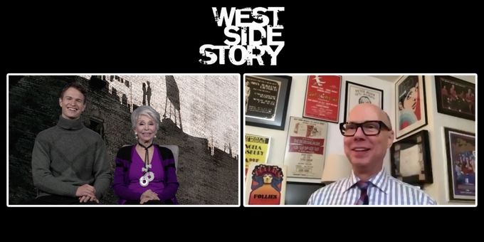VIDEO: Rita Moreno & Ansel Elgort Talk Remaking WEST SIDE STORY for a New Generation