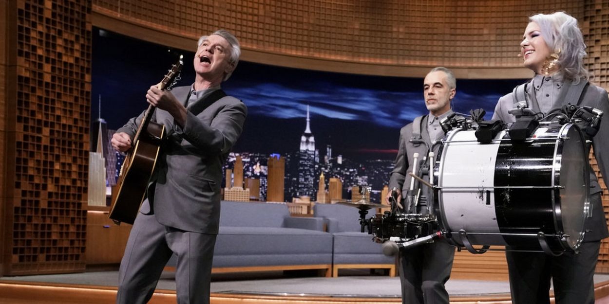 VIDEO: DAVID BYRNE'S AMERICAN UTOPIA Performs 'Road to Nowhere' on THE TONIGHT SHOW Video