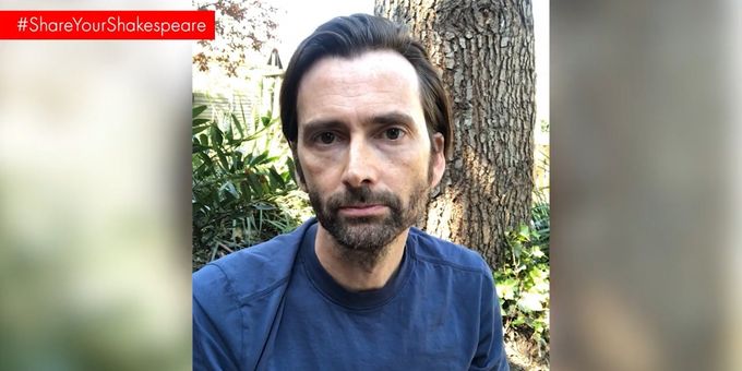 VIDEO: David Tennant and More in Royal Shakespeare Company's #ShareYourShakespeare Campaign