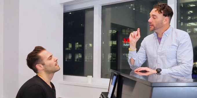 VIDEO: Michael Mott and Nathan Wright Discuss The Song 'Her Embrace' From New Musical IN THE LIGHT With Jeremy Jordan