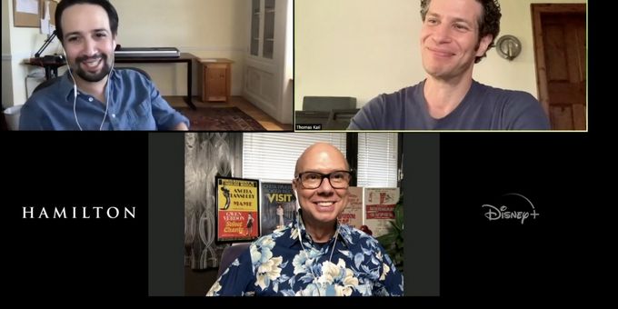 VIDEO: Lin-Manuel Miranda and Thomas Kail Are Ready to Blow Us All Away with HAMILTON on Disney+