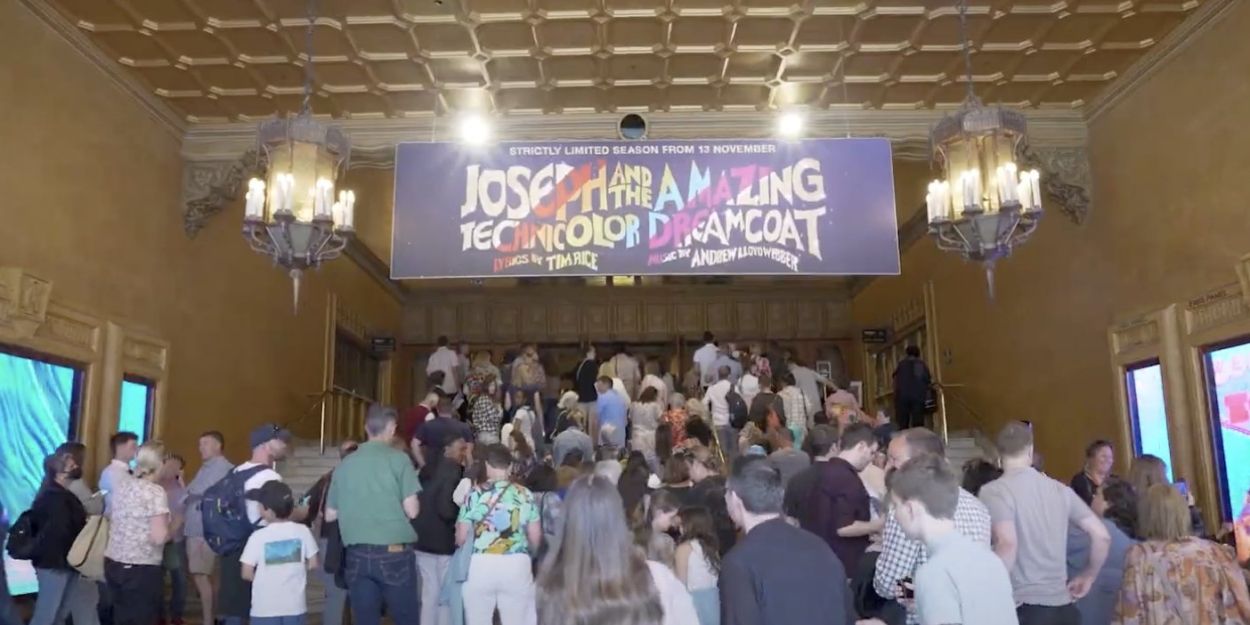 VIDEO: Inside the First Preview of JOSEPH AND THE AMAZING TECHNICOLOR DREAMCOAT in… Video