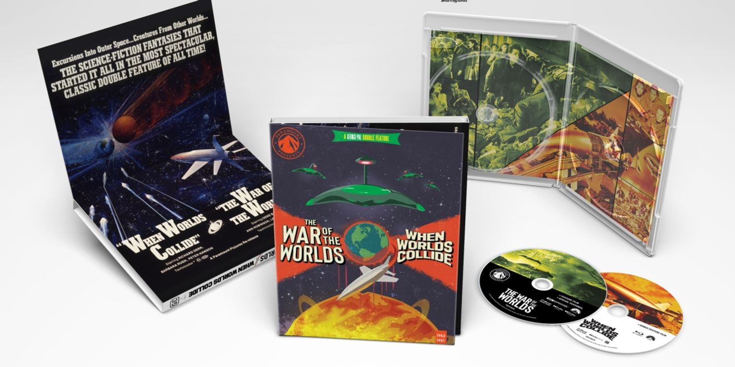 THE WAR OF THE WORLDS & WHEN WORLDS COLLIDE Set Blu-Ray Release  Image
