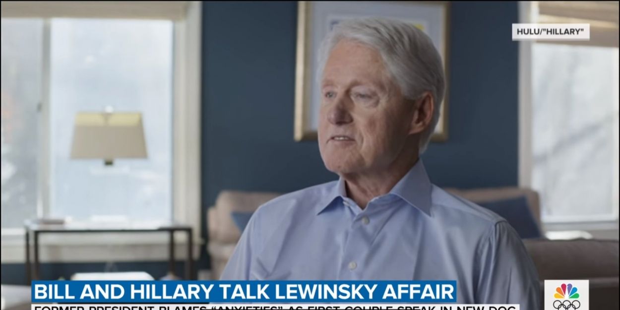 VIDEO: Bill And Hillary Clinton Open Up About Monica Lewinsky Affair on TODAY SHOW Video