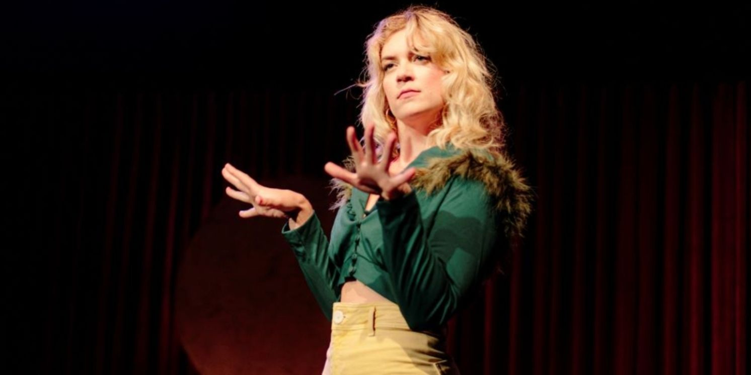 Review: GETTING IN BED WITH THE PIZZA MAN at Crashbox Theatre  Image