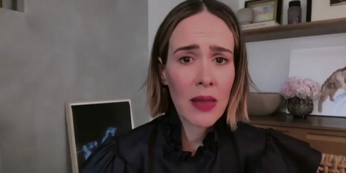 VIDEO: Sarah Paulson Says She Almost Didn't Star in RATCHED on LATE NIGHT WITH SETH MEYERS
