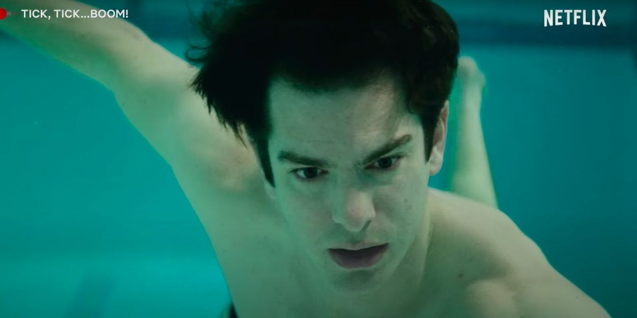 VIDEO: Watch Andrew Garfield Perform 'Swimming' in TICK, TICK...BOOM! Video