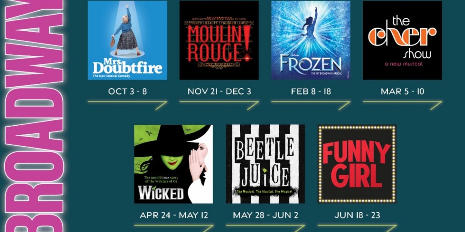 BEETLEJUICE, FUNNY GIRL, and More Set For The Bushnell 2023-2024 Broadway Series  Image