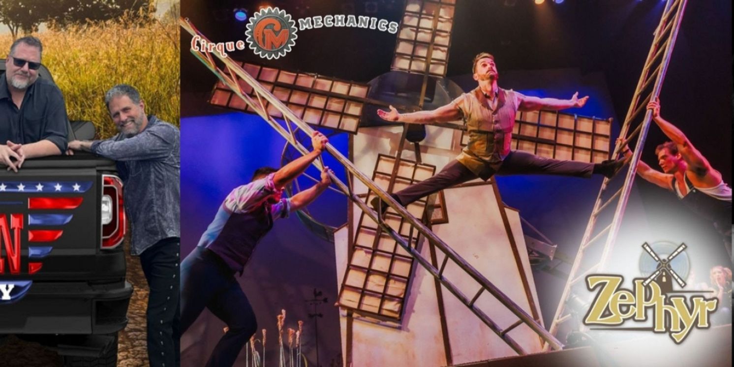 CIRQUE MECHANICS: ZEPHYR, Dave Mason & More Set for Poway OnStage 2023/2024 Season  Image