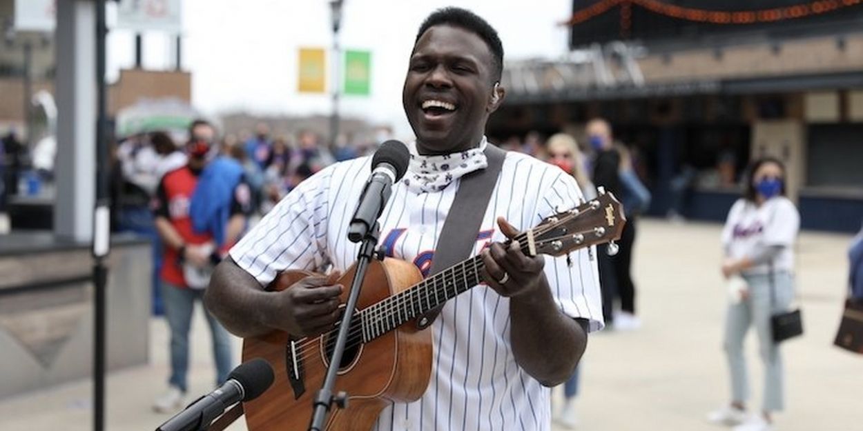 VIDEO: Joshua Henry Performs National Anthem at Mets Opening Weekend Video