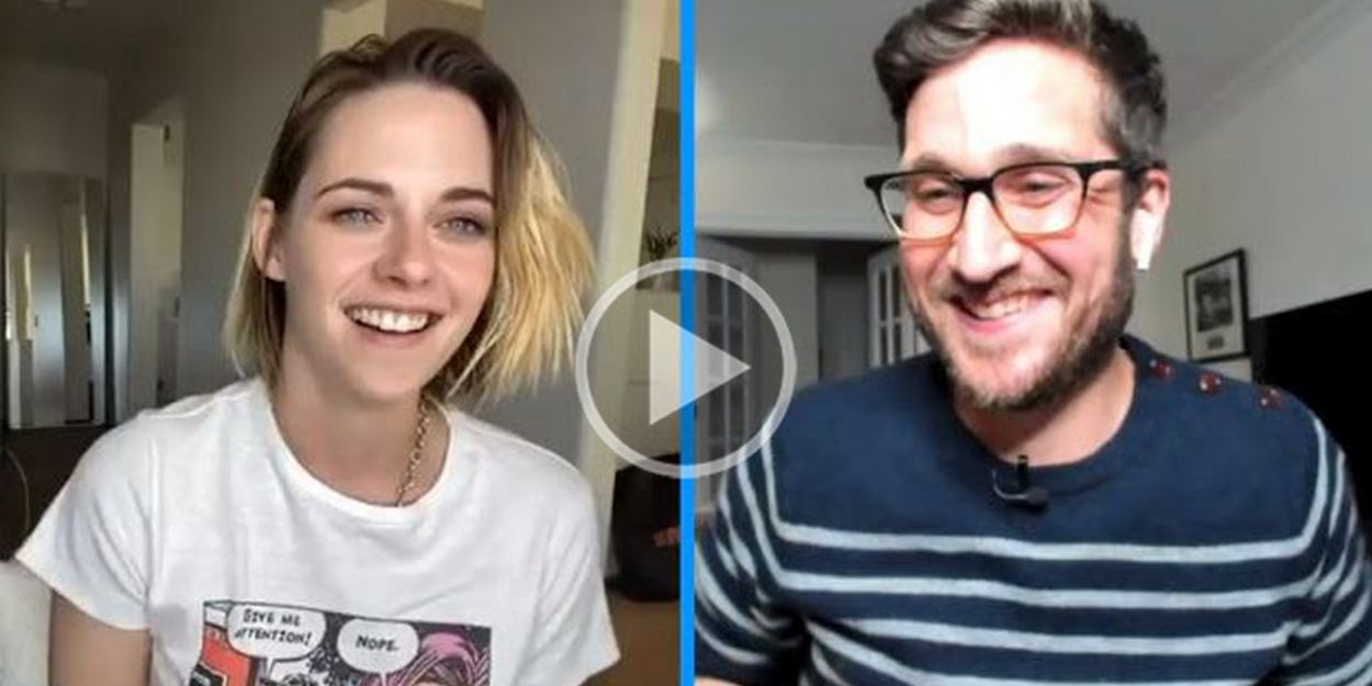 VIDEO: Kristen Stewart 'Cold-Reads' Famous Movie Lines on STIR CRAZY WITH JOSH… Video