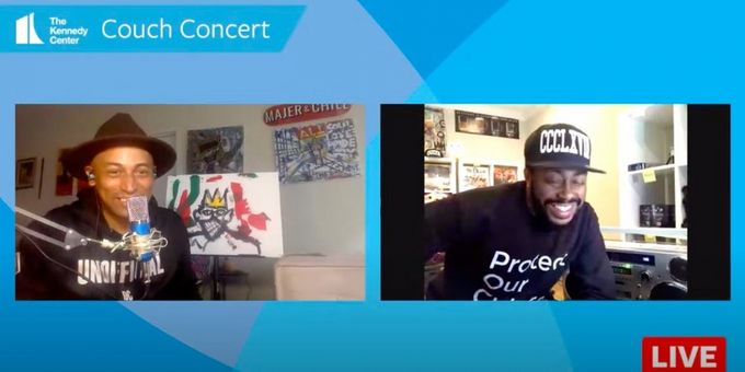 VIDEO: Raheem DeVaughn and Wes Felton Perform a Couch Concert For the Kennedy Center