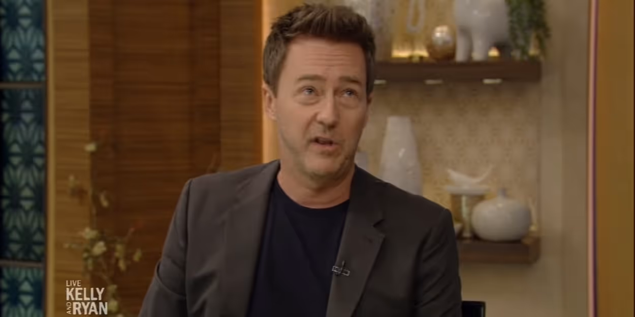 VIDEO: Edward Norton Talks About Working With Nonprofits on LIVE WITH KELLY AND RYAN! Video