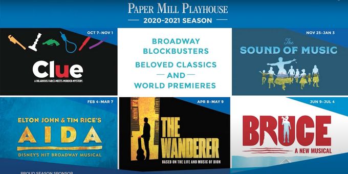 VIDEO: Directors Discuss Paper Mill's Upcoming Season, Including CLUE, THE WANDERER, BRUCE, AIDA, and THE SOUND OF MUSIC
