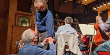 Toshiyuki Shimada, Joseph Butch Rovan of SCATTERING at Garde Arts Center