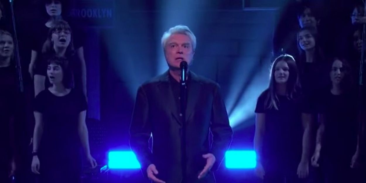 VIDEO: David Byrne Performs AMERICAN UTOPIA's 'One Fine Day' With Brooklyn Youth… Video