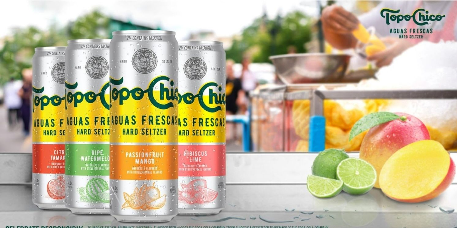 TOPO CHICO® AGUAS FRESCAS HARD SELTZER Hits Shelves for Summer  Image