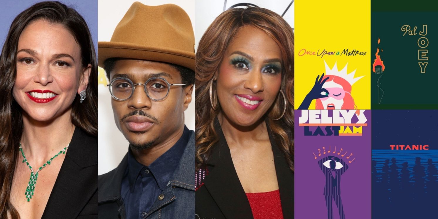 Sutton Foster-Led ONCE UPON A MATTRESS, PAL JOEY with Ephraim Sykes and Jennifer Holliday Set for New York City Center's 2023/24 Season  Image