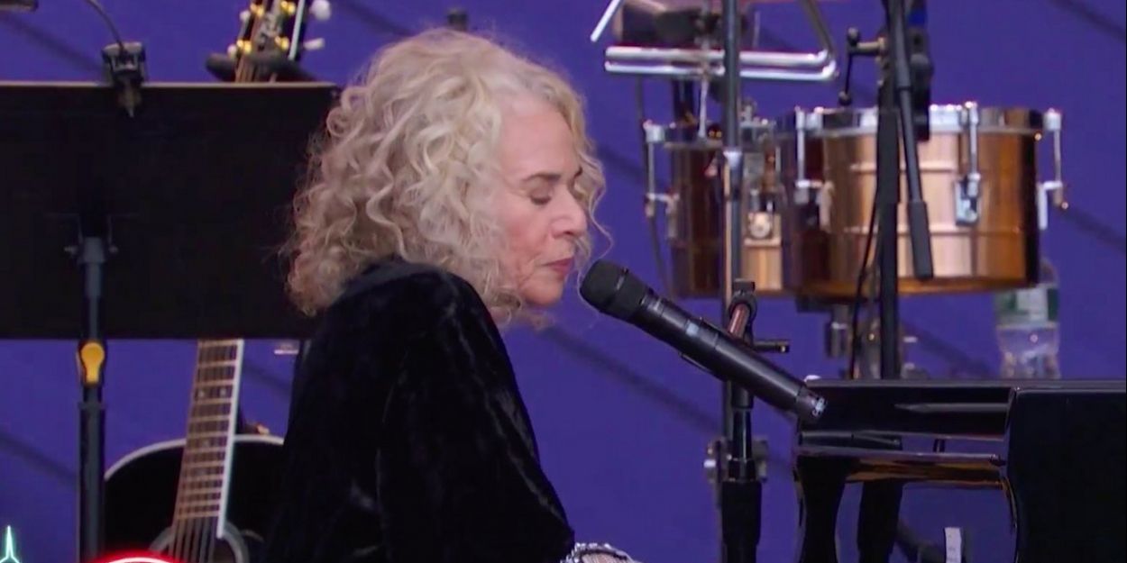 VIDEO: Carole King Sings 'Beautiful' at The Global Citizen Festival Video