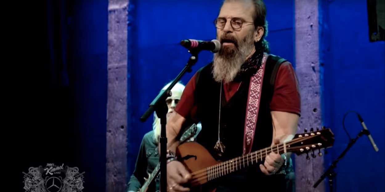 VIDEO: Steve Earle & The Dukes Perform 'Harlem River Blues' on JIMMY KIMMEL LIVE! Video