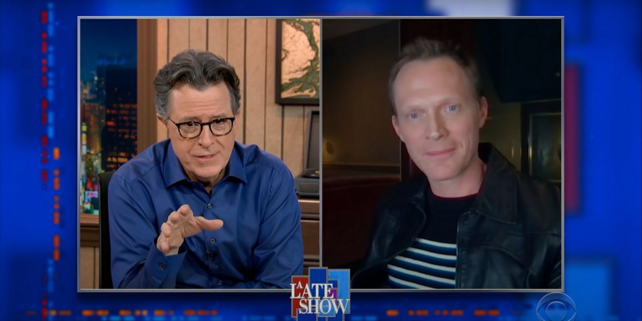 VIDEO: Paul Bettany Talks About Playing Vision on THE LATE SHOW WITH STEPHEN COLBERT Video