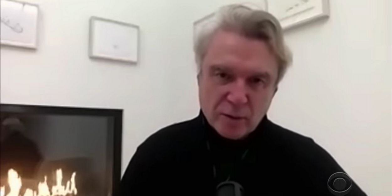 VIDEO: David Byrne Talks About Conquering Staten Island on THE LATE LATE SHOW Video