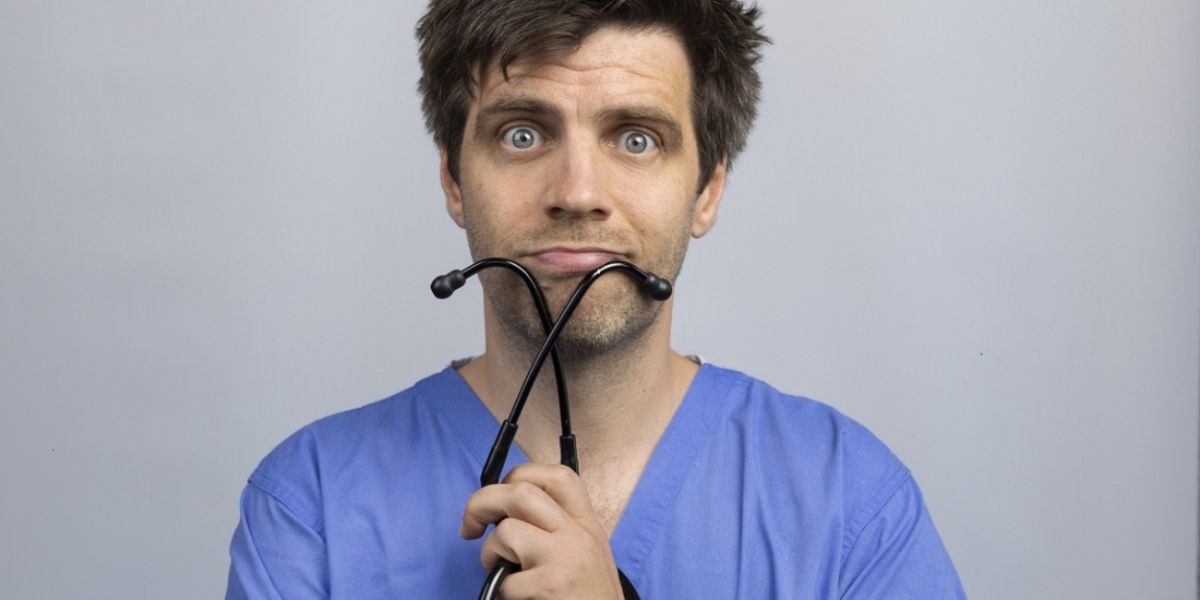 Junior Doctor, Author And Comedian Ed Patrick Returns To The Fringe With CATCH YOUR BREATH