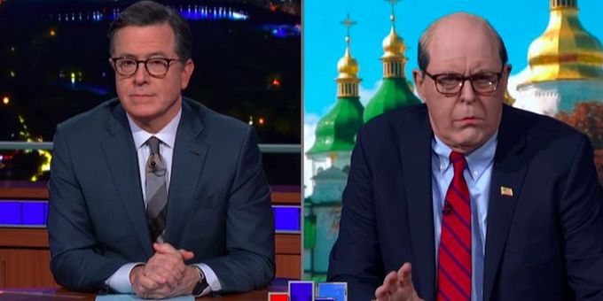 VIDEO: John Lithgow Returns as Rudy Giuliani on THE LATE SHOW