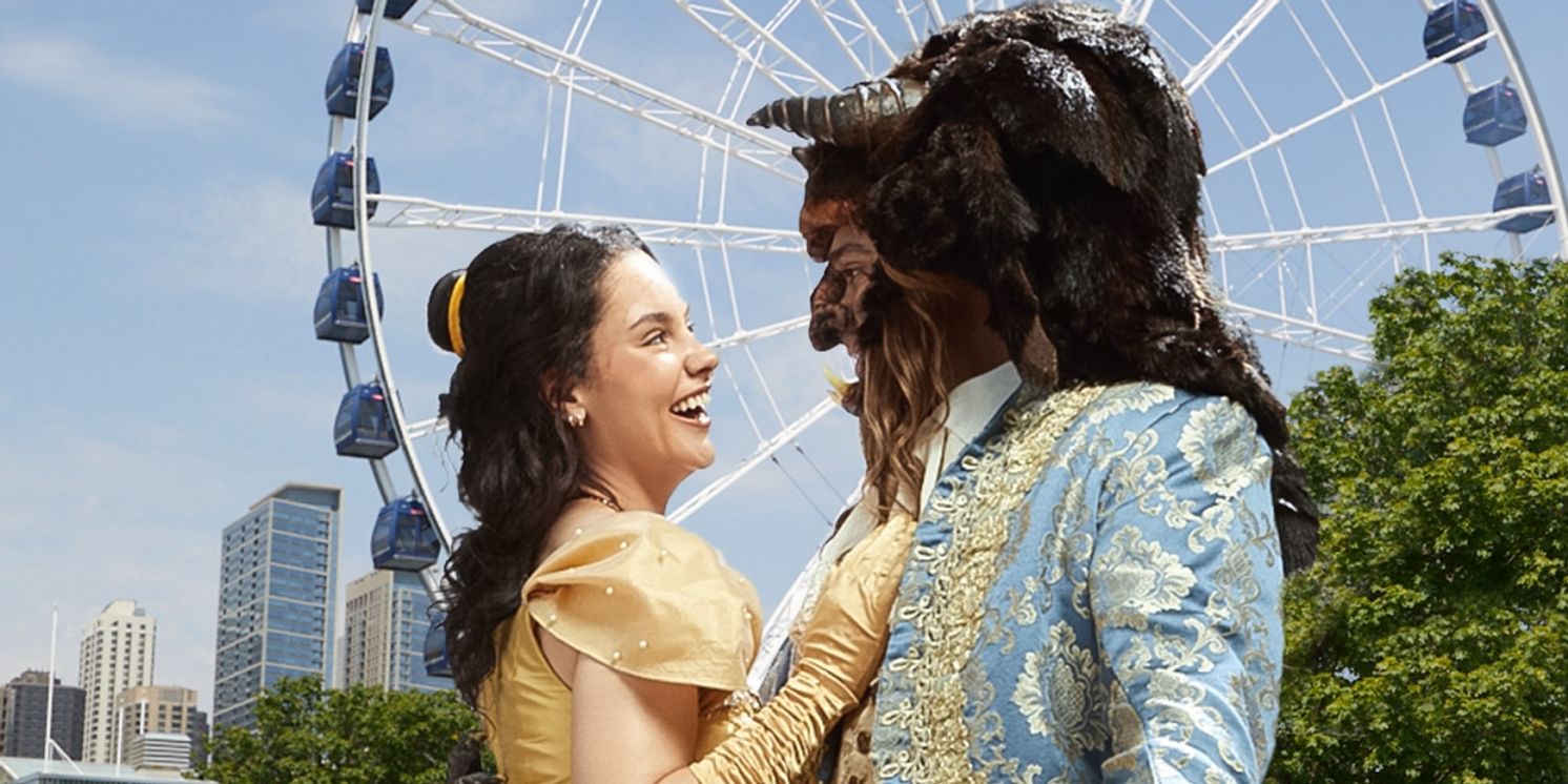 Cast Set for BEAUTY AND THE BEAST at Chicago Shakespeare Theater  Image