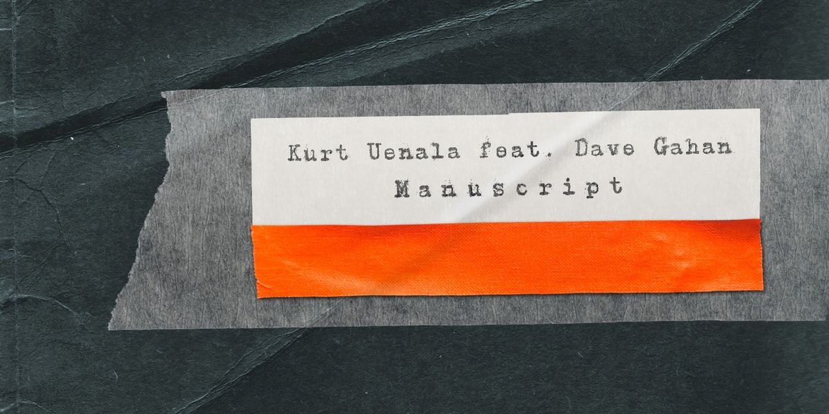 Kurt Uenala Announces 'Manuscript' EP Featuring Dave Gahan