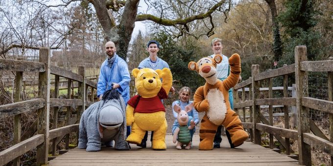 Photos/Video: The UK Cast of WINNIE THE POOH Visits Hundred Acre Wood
