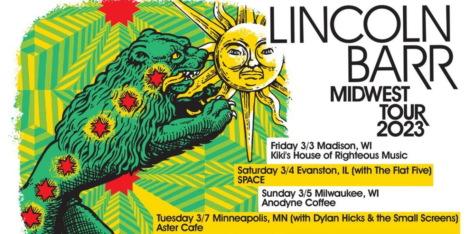 Lincoln Barr Announces Midwest Tour in March 2023  Image