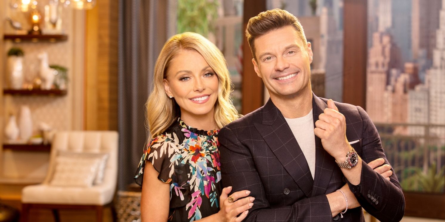 LIVE! WITH KELLY & RYAN Is the Only Syndicated Talk Show To Grow Over the Prior Week in Households  Image