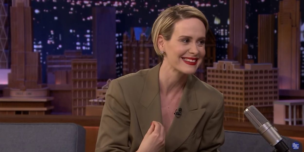 VIDEO: Watch Sarah Paulson Talk About Meeting Cher on THE TONIGHT SHOW Video