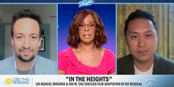 VIDEO: Lin-Manuel Miranda & Jon Chu Discuss IN THE HEIGHTS on CBS THIS MORNING!