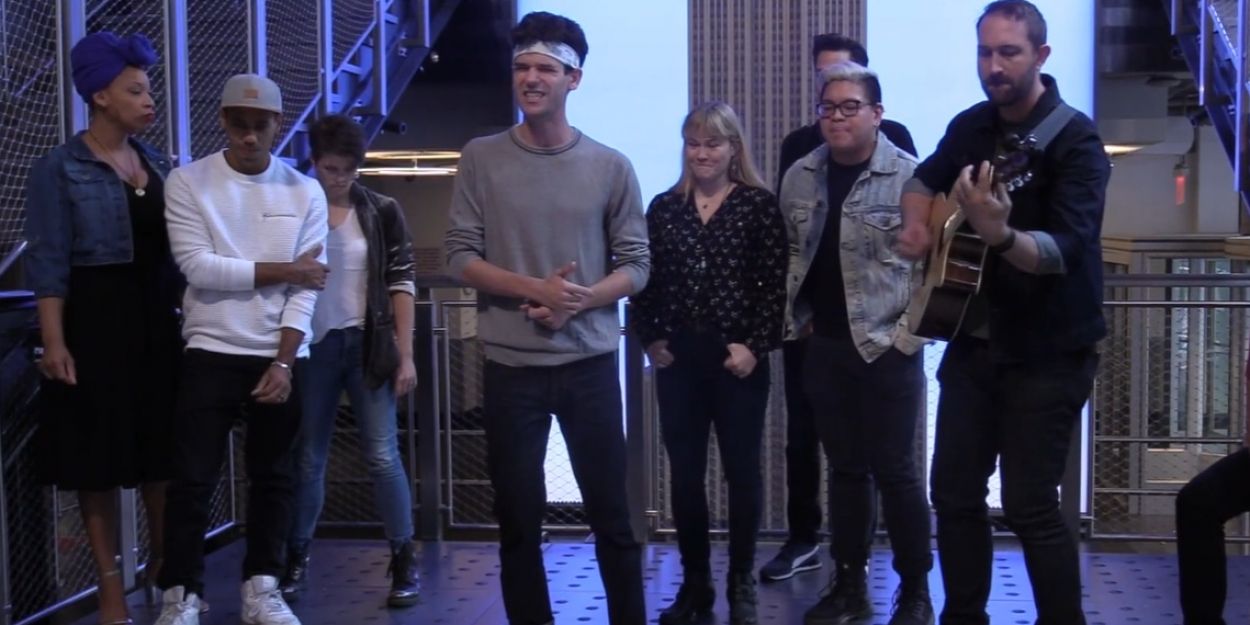 TV: The Cast Of THE LIGHTNING THIEF Visits The Top Of The Empire State Building Video