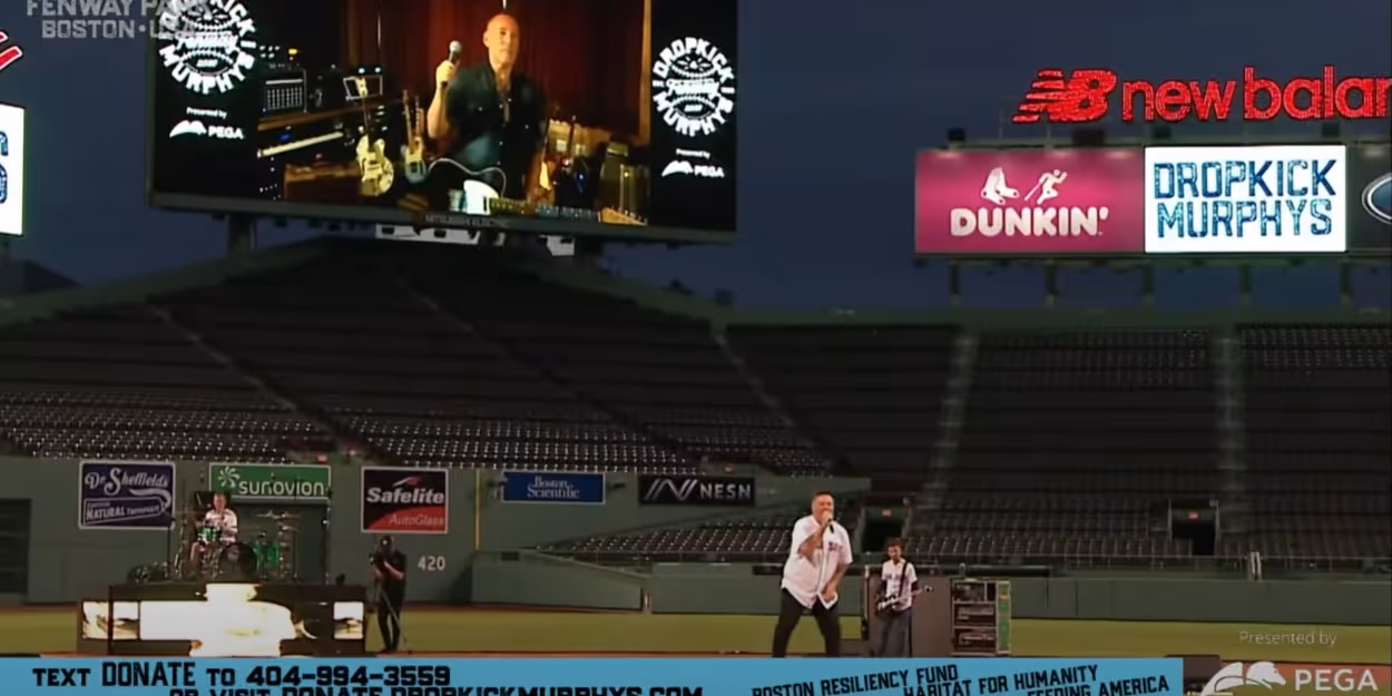 VIDEO: Watch the Dropkick Murphys Perform Live at Fenway With Special Guest Bruce… Video