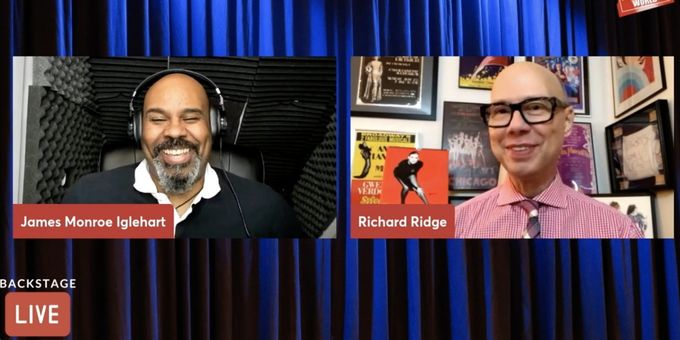 VIDEO: CHICAGO's James Monroe Iglehart Visits Backstage with Richard Ridge