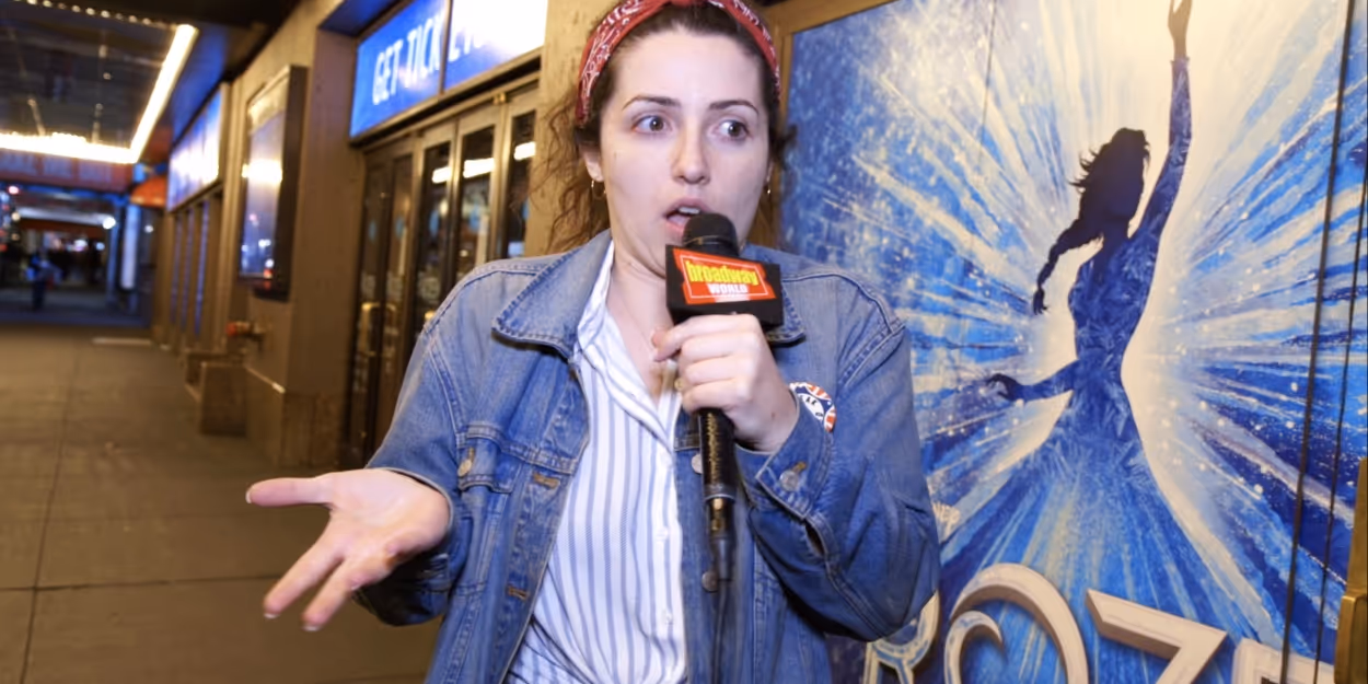 BWW Exclusive: Allison Frasca Visits FROZEN on The Broadway Break(down)! Video