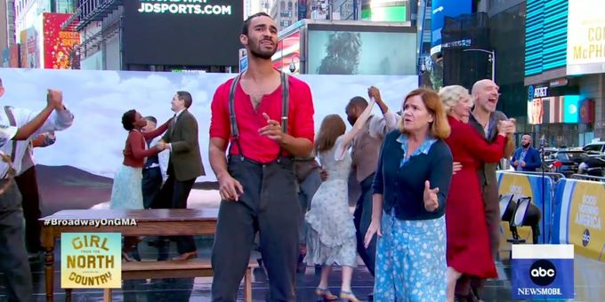 VIDEO: Watch the Cast of GIRL FROM THE NORTH COUNTRY Perform on GOOD MORNING AMERICA